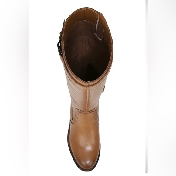 Naturalizer 27 Edit Cayce Leather Chestnut Boots sz 8.5 M - Picture 4 of 10